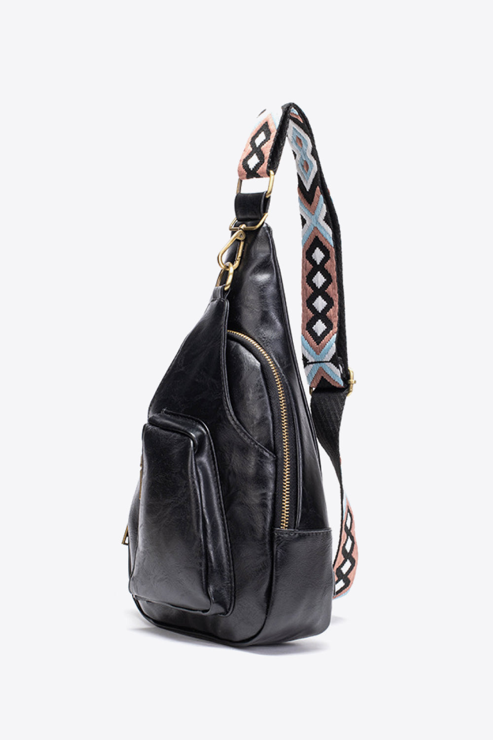 "All The Feels" Trendy Leather Sling Bag