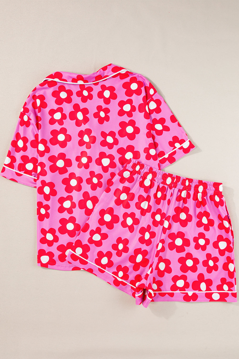 "Sweet Dreams Floral Pajama Set – Cozy, Stylish, & Oh-So-Soft!"