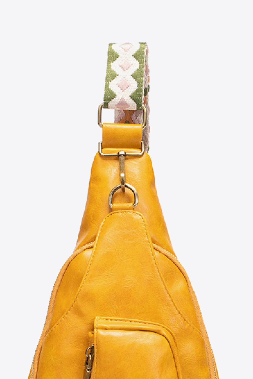 "All The Feels" Trendy Leather Sling Bag