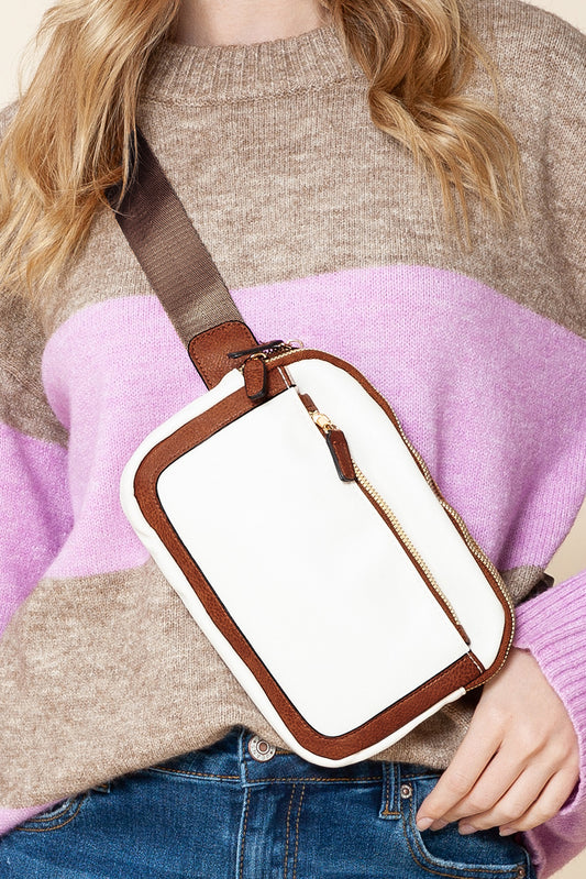 Colorblock Crossbody Bag