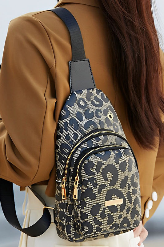 Leopard Print CrossBody Bag