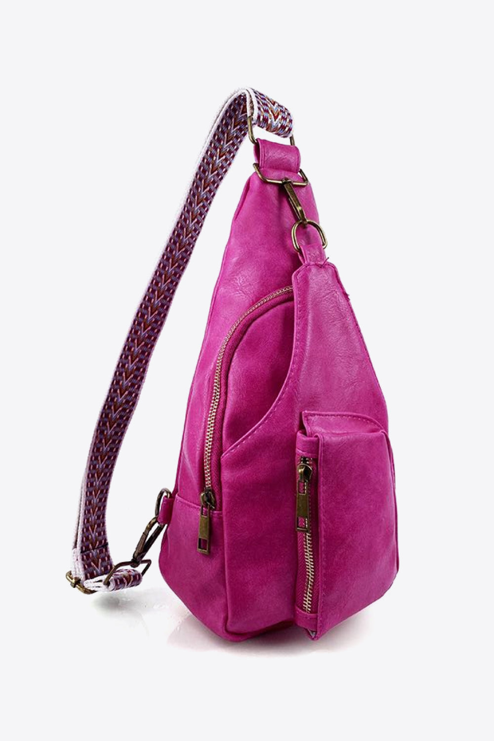 "All The Feels" Trendy Leather Sling Bag