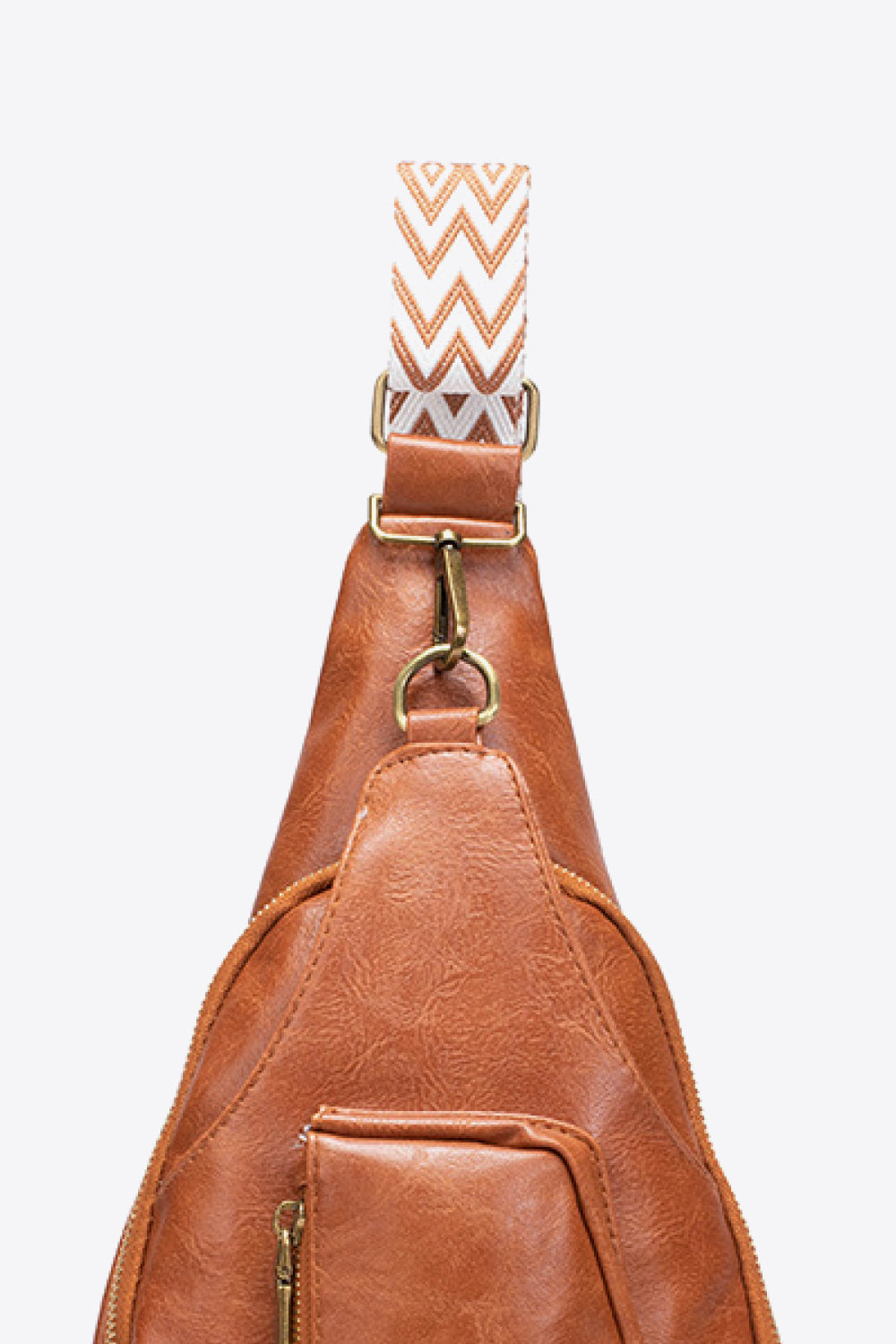 "All The Feels" Trendy Leather Sling Bag