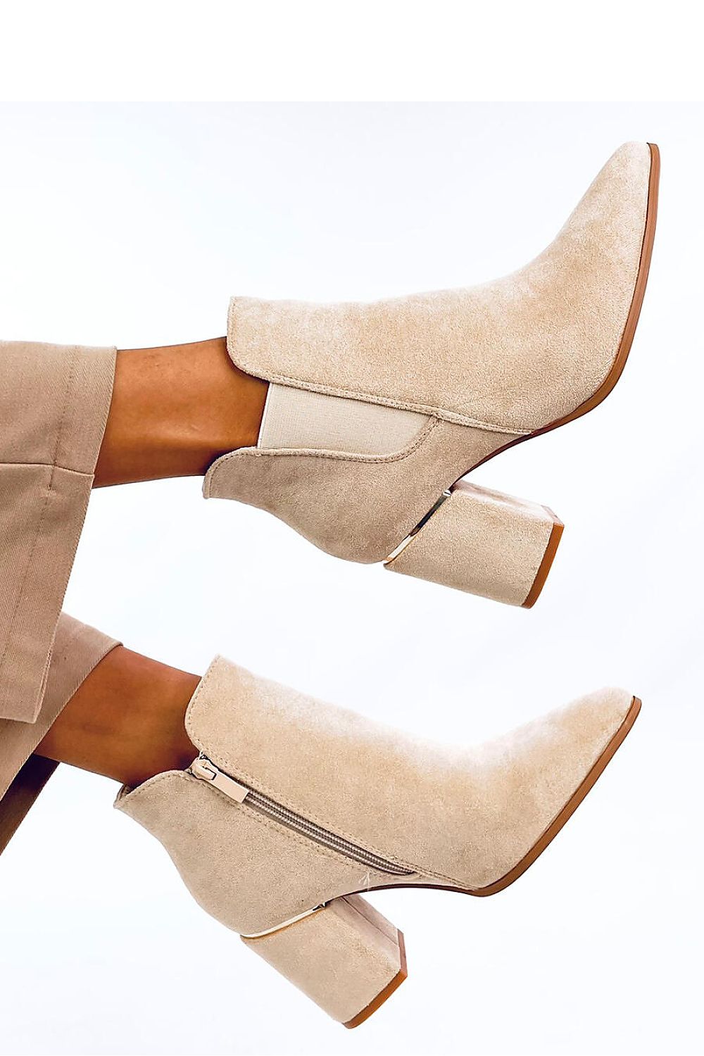 Classic Almond Toe Suede Boots