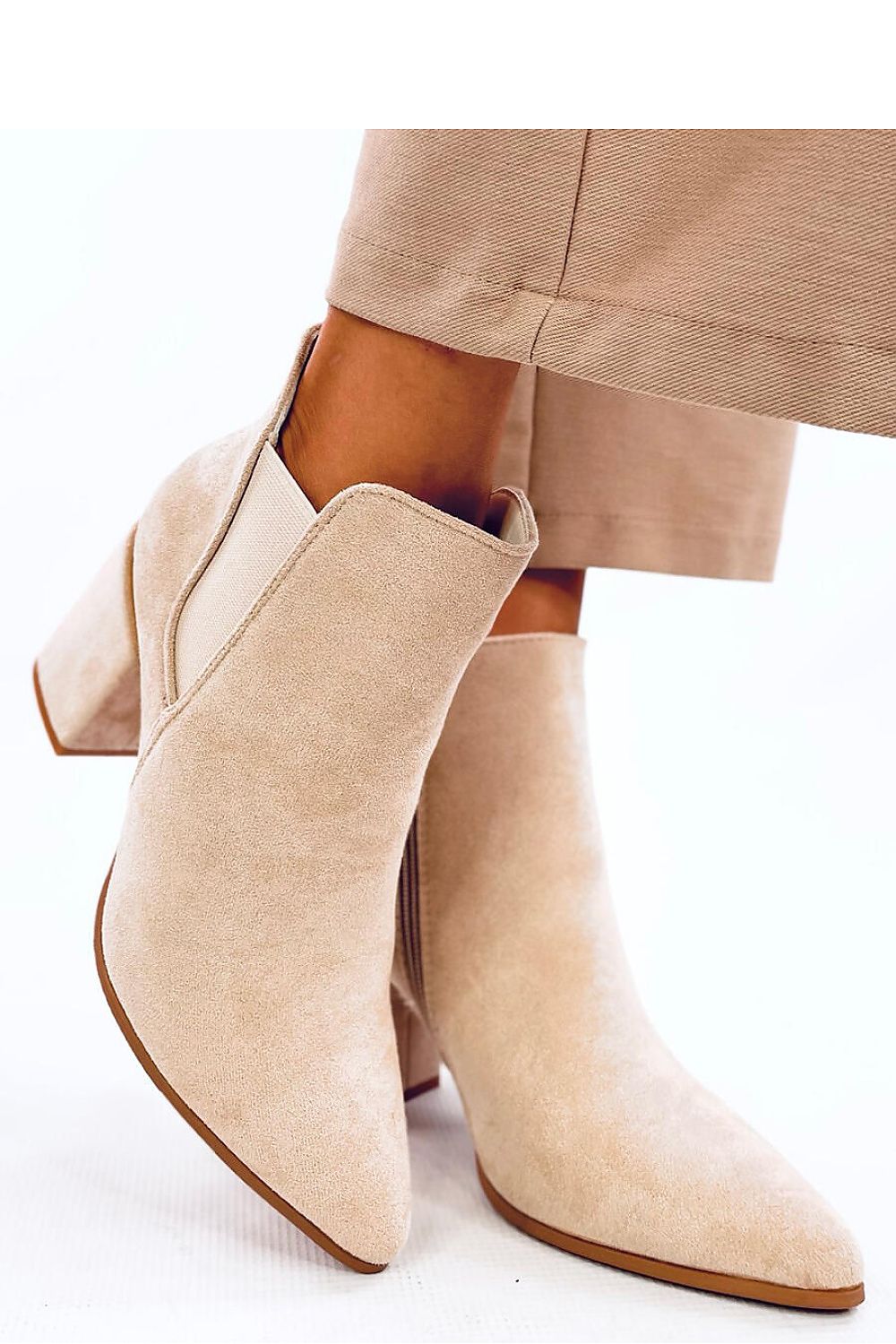 Classic Almond Toe Suede Boots