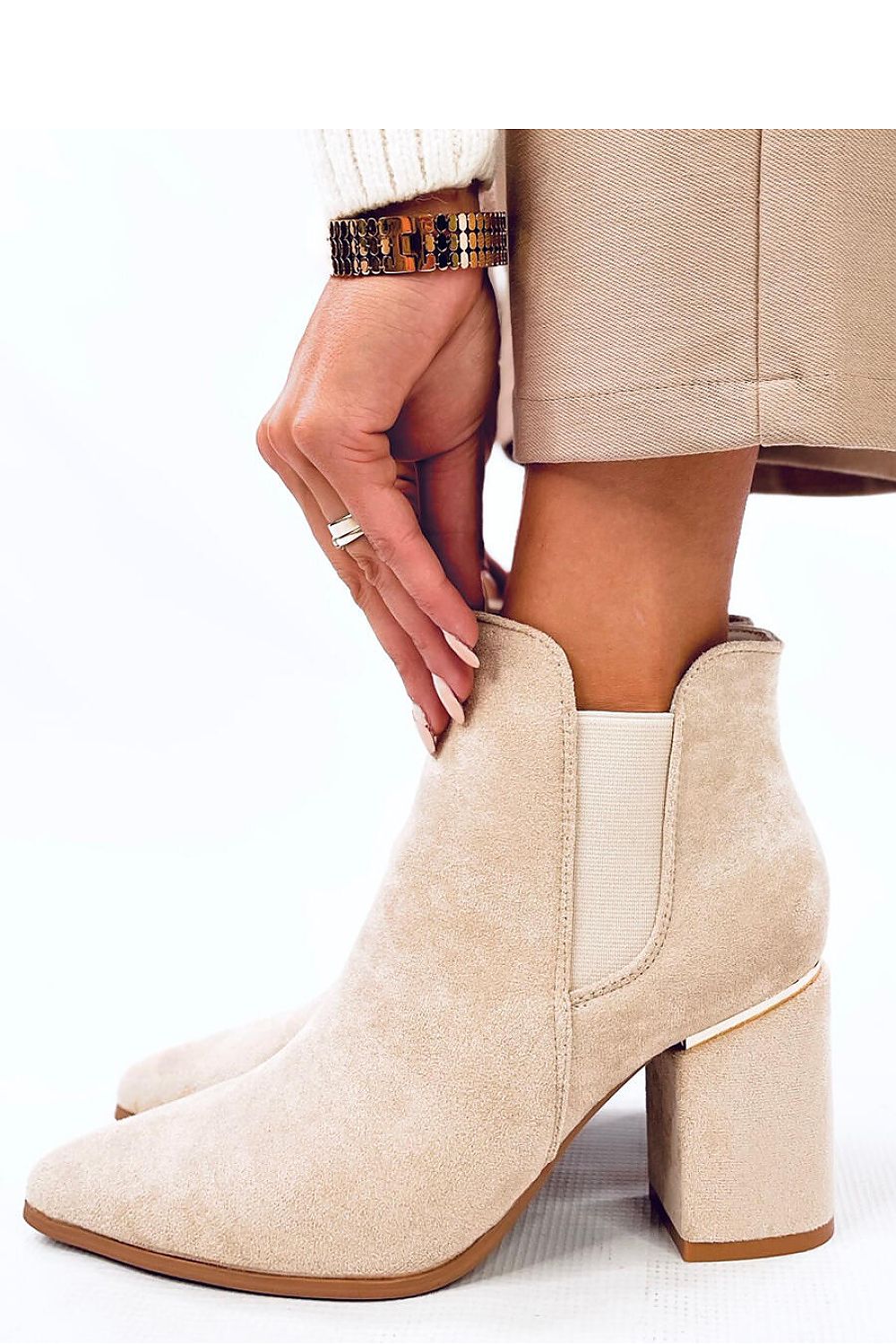 Classic Almond Toe Suede Boots