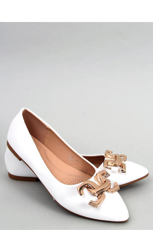 Feminine Gold Element Ballet Flats