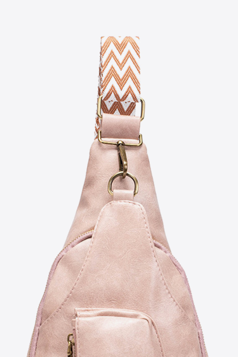 "All The Feels" Trendy Leather Sling Bag